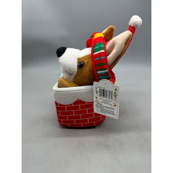 Plush Musical Chihuahua Dog Funny Animated Decor Sings Christmas Songs NWT READ - Picture 4 of 7